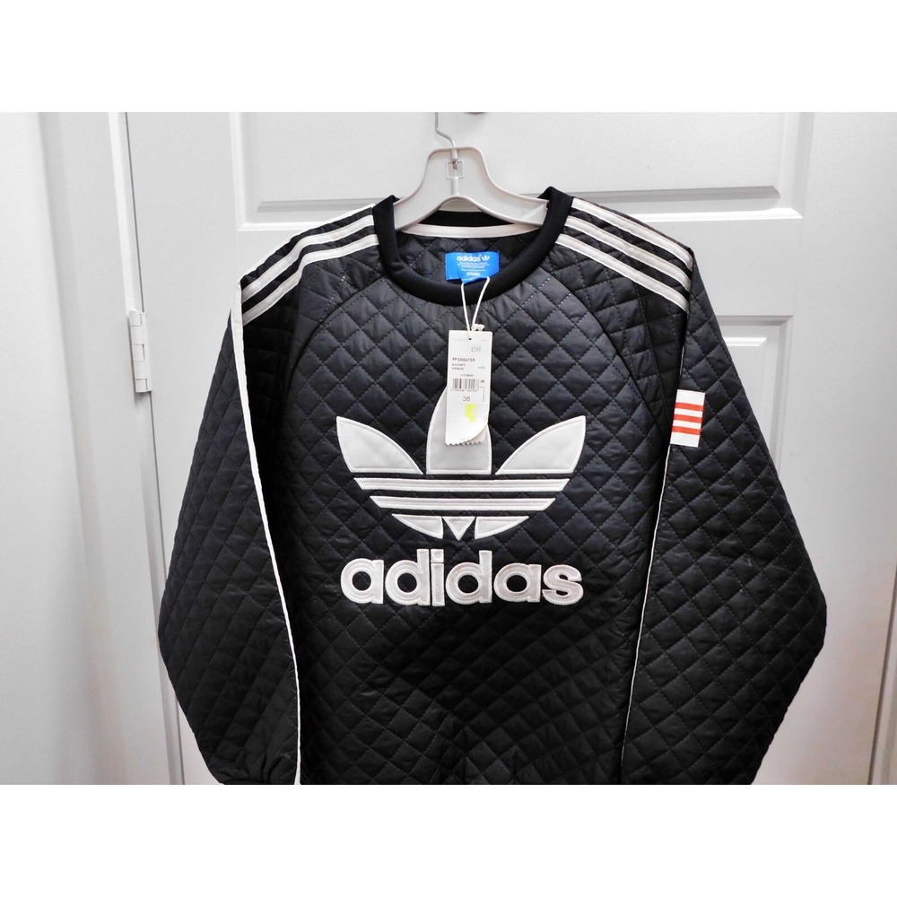 NEW ADIDAS RITA ORA Planetary Oversized Sweatshirt Black Women Size US S‎ | 38 - Picture 2 of 7